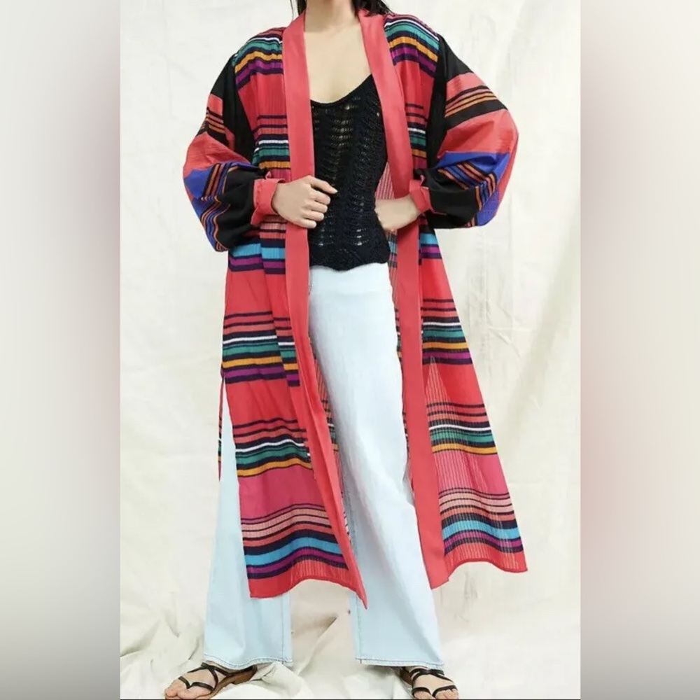 Anthro Conditions Apply duster. Pics show NWT—tags have been removed. Worn once
